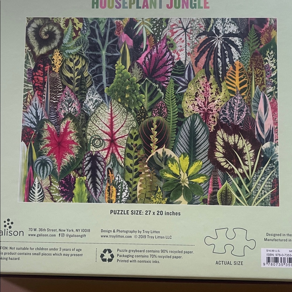 Botanical 1000-Piece Puzzle - Multicolor - Picture 3 of 3